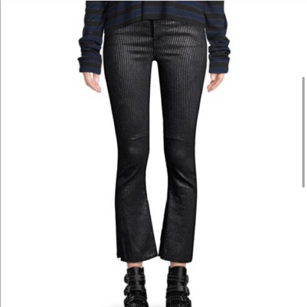 RtA Kiki Cropped Flare Pants 27 like new